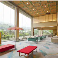 Lobi lantai 1 Gedung Terbang