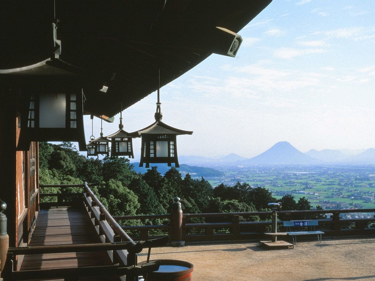Pemandangan dari Kuil Kotohira-gu
