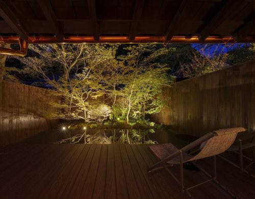 桜殿スイート「凪」テラス