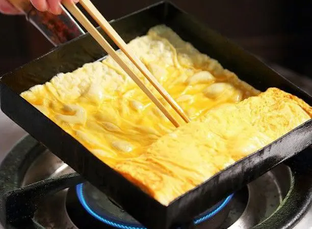 朝食:出汁巻き玉子