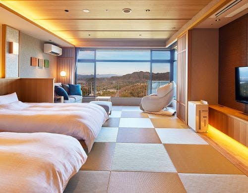 西館最上階『すいらん』　専用露天風呂