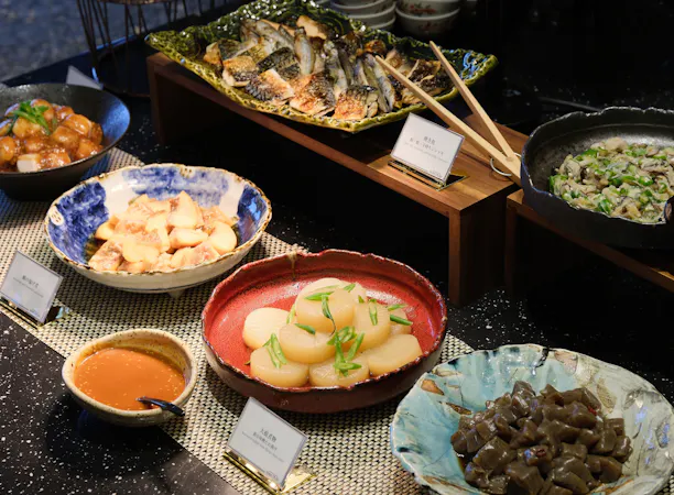 朝食ビュッフェ(一例)