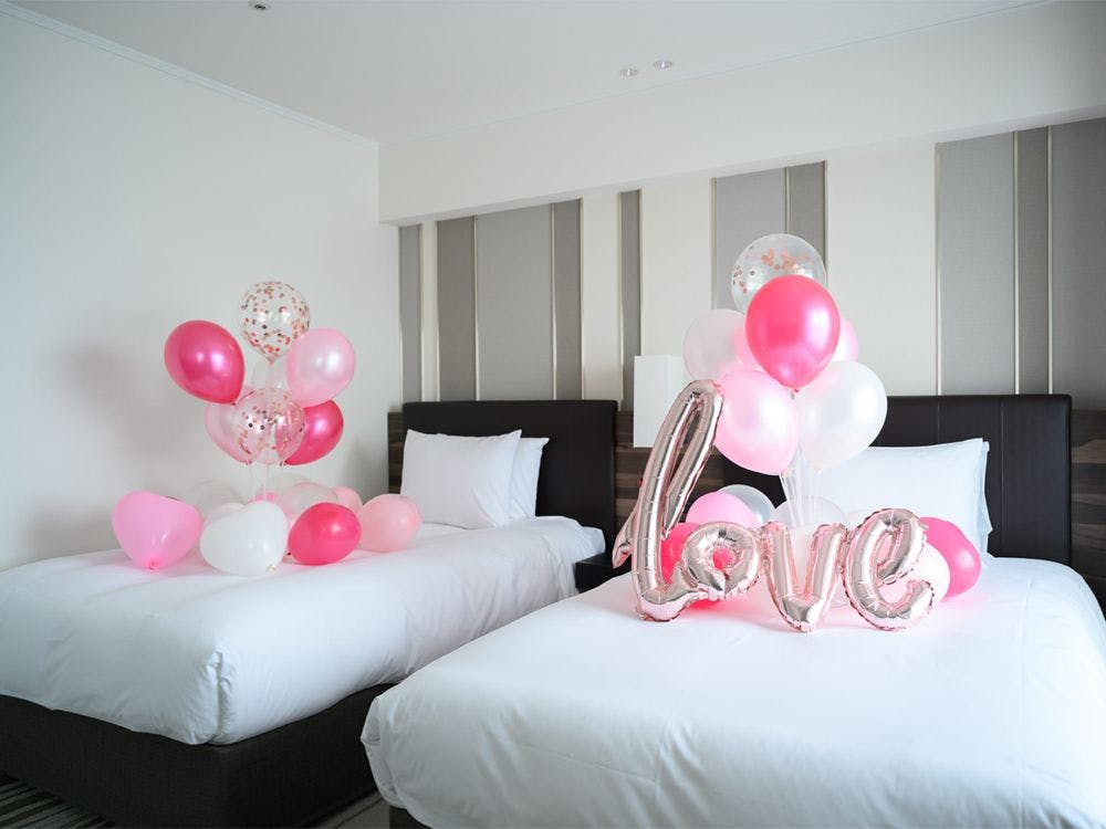 ピンクバルーン【ツイン】