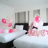 ピンクバルーン【ツイン】