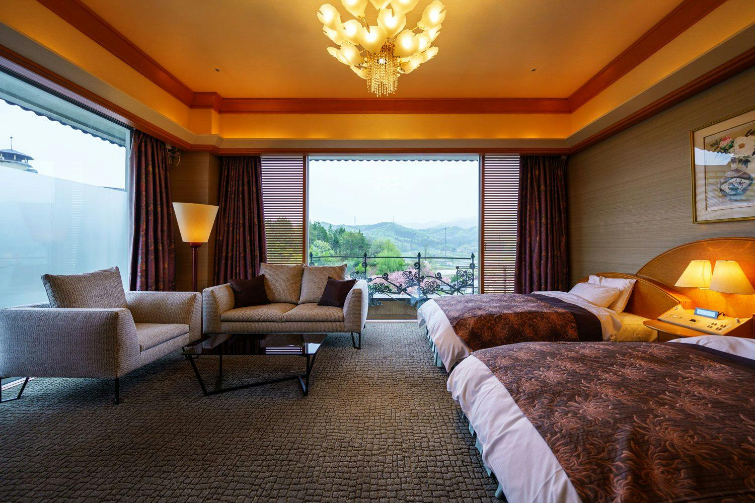 ジャグジー付デラックスツインルーム