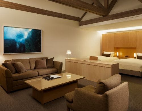 ベネッセハウス ビーチ客室