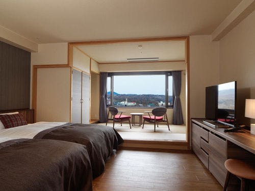 【客室】サンセットツインの一例