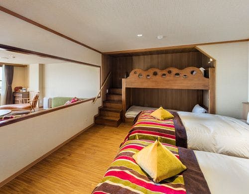 【客室】ナチュラルファミリールーム一例