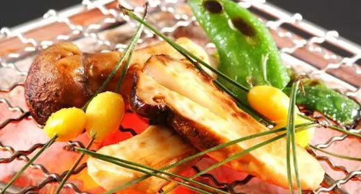 【厳選素材会席×夕食は個室】<9月10月11月>松茸炭火焼き&鮮魚お造りグレードUP