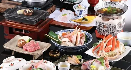 【かに会席】<一人かに1杯相当!>季節の会席料理<夕食個室ダイニングまたは小宴会場>