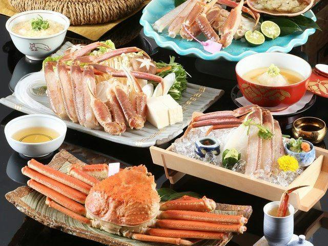 【特選かにづくし「かに招月」×夕食個室ダイニング又は小宴会場】タグ付き松葉かに一人2杯相当