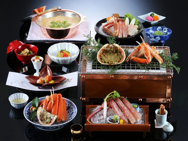 【松葉かにづくし】お一人様につき松葉かに1.5杯相当!<夕食は個室ダイニングまたは小宴会場>