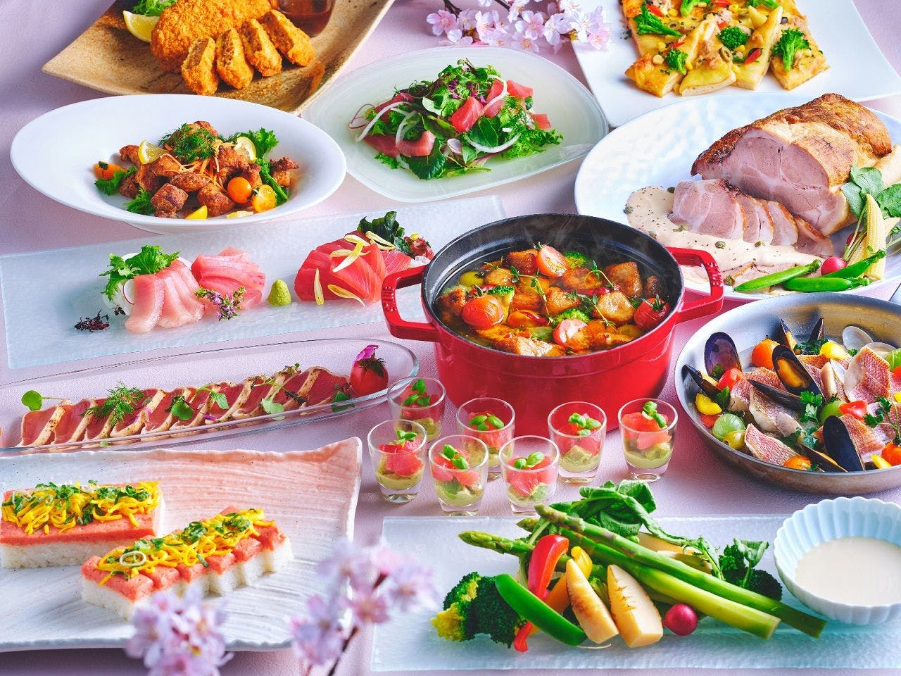 Le Plaisir – Buffet Musim Semi yang Meriah