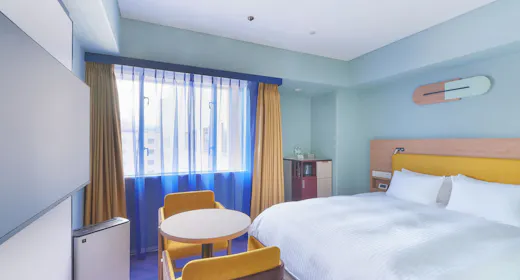 ชั้นพรีเมียมหลัก - ห้องคู่แบบปานกลาง