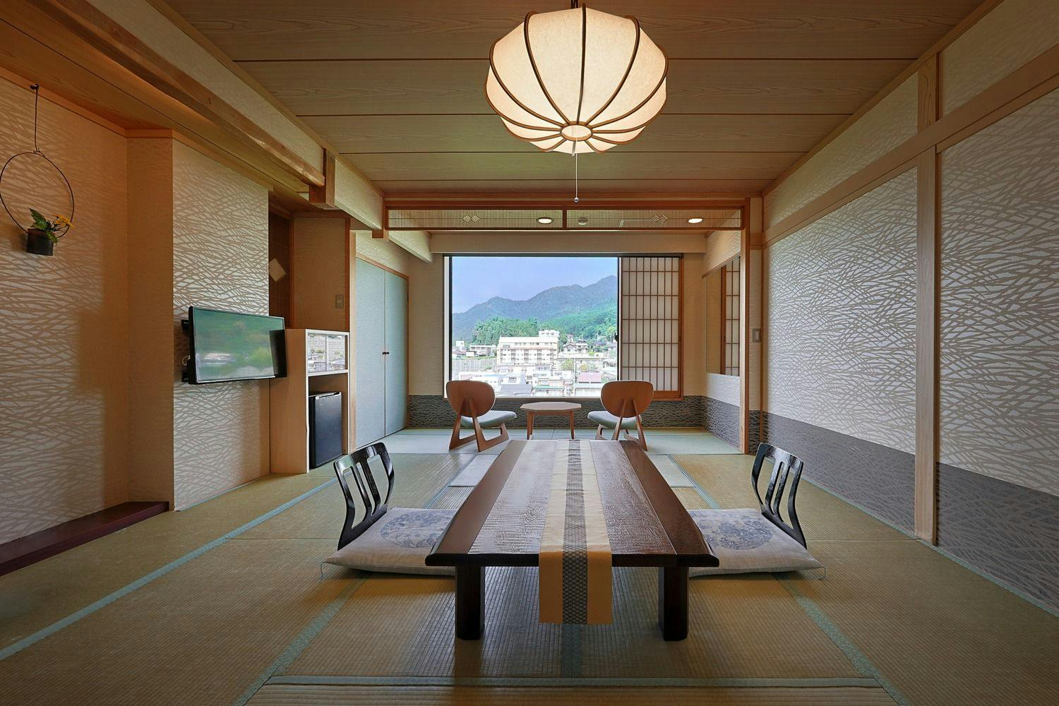 [Sen’yukan] Japanese-Style Room (10 Tatami Mats), Sleeps 4