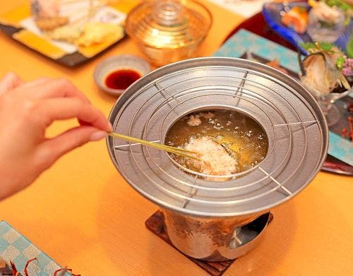 【ご夕食料理一例】あぶらやフォンデュ