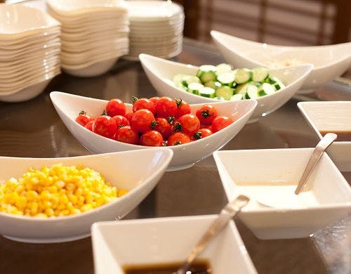 【バイキング朝食】