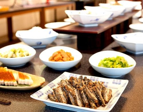 【バイキング朝食】