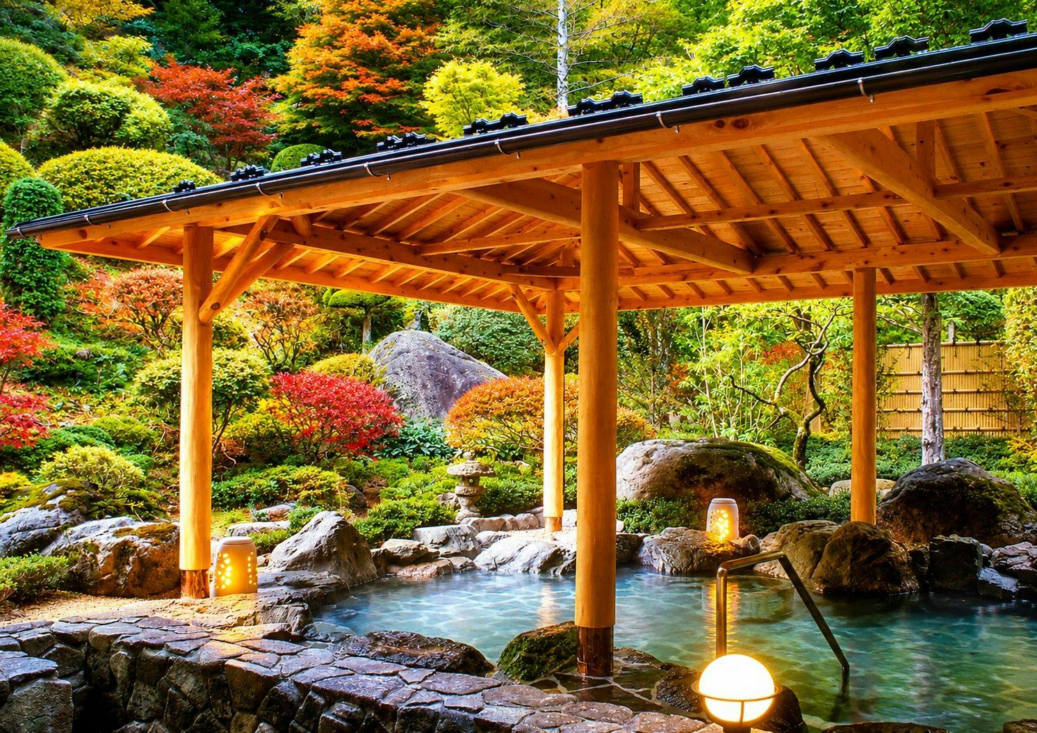 山野草の宿　二人静