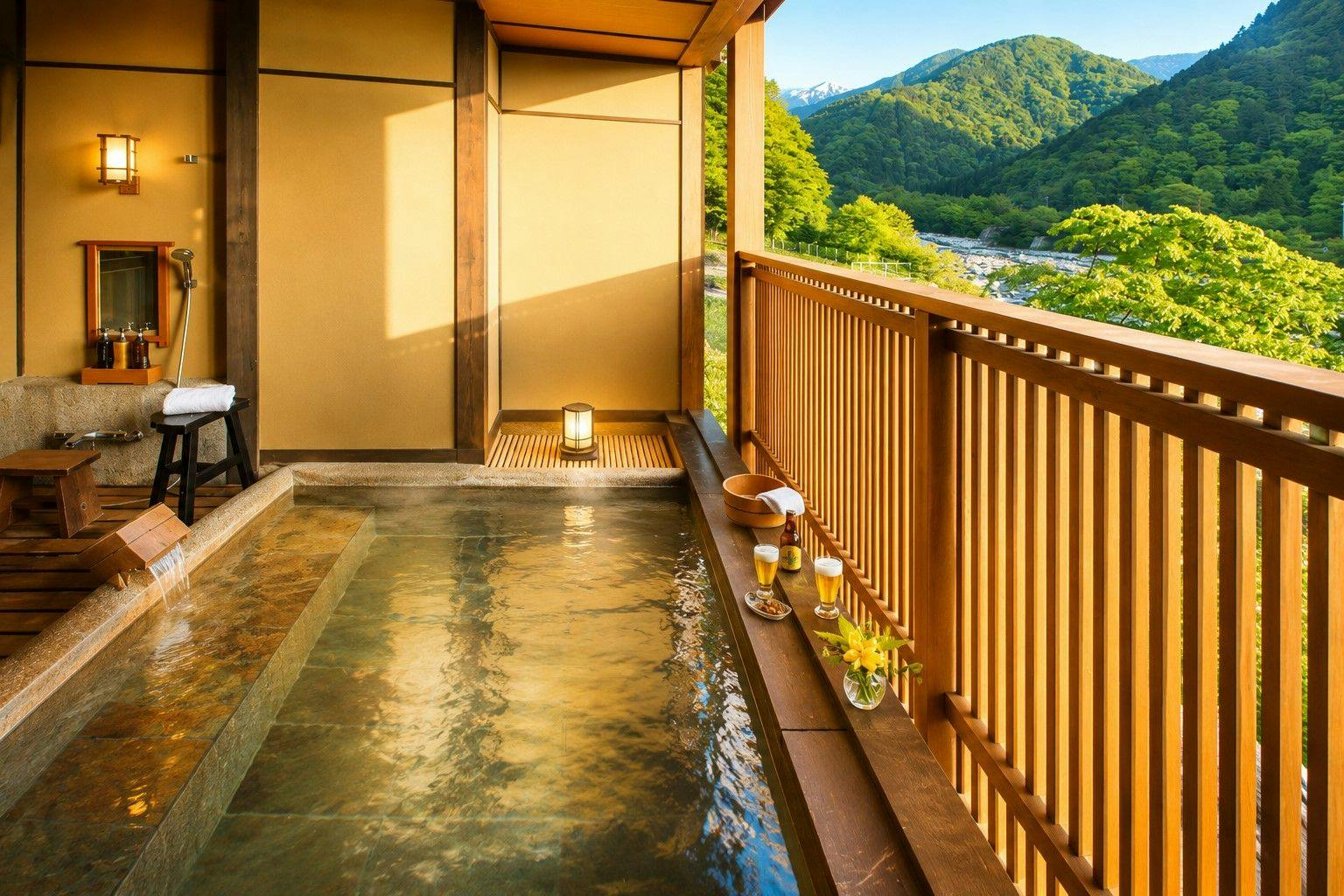 山野草の宿　二人静