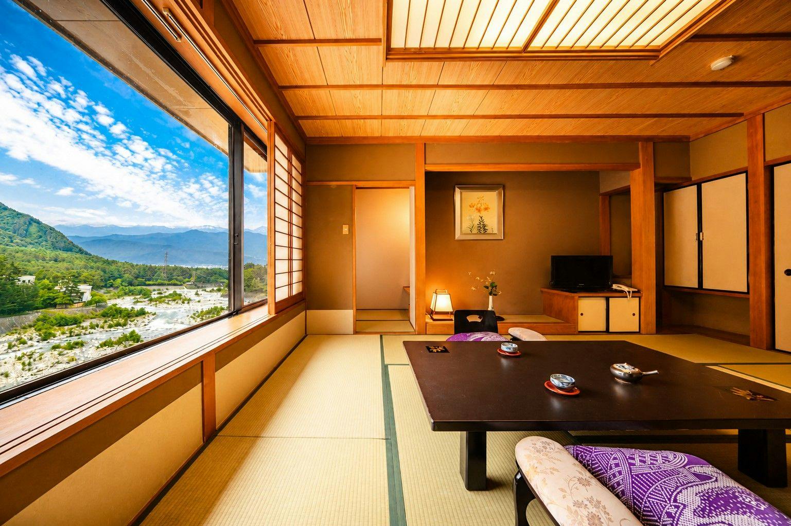 山野草の宿　二人静