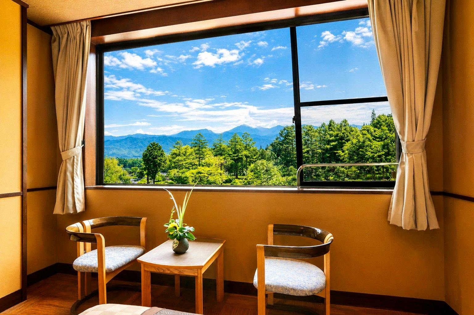 山野草の宿　二人静