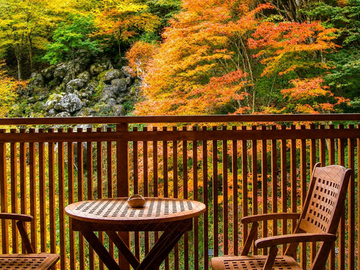 山野草の宿　二人静