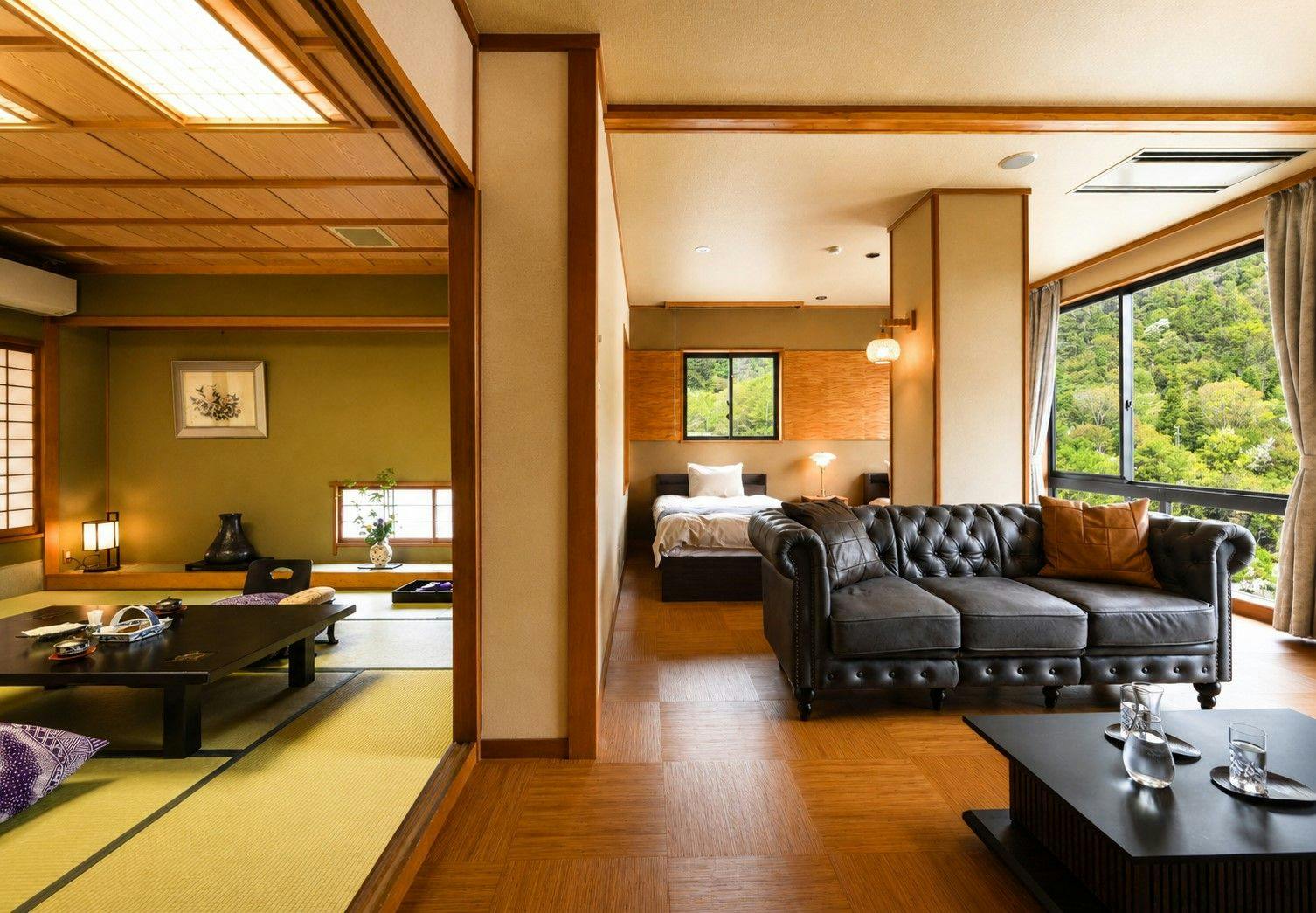山野草の宿　二人静