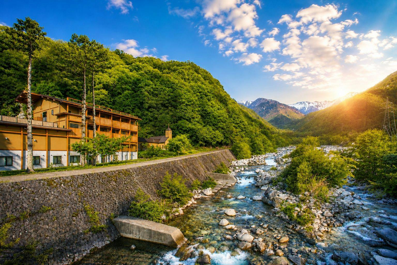 山野草の宿　二人静