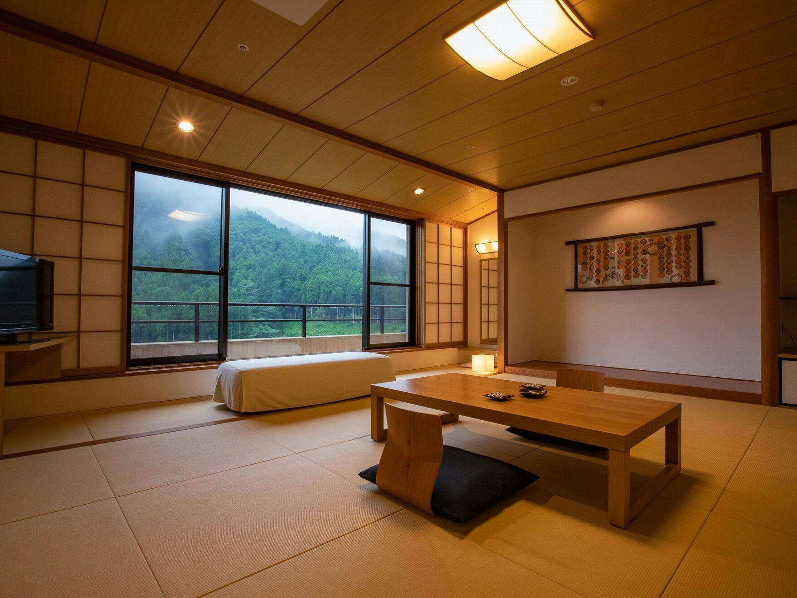 Kamar bergaya Jepang (12 tatami)