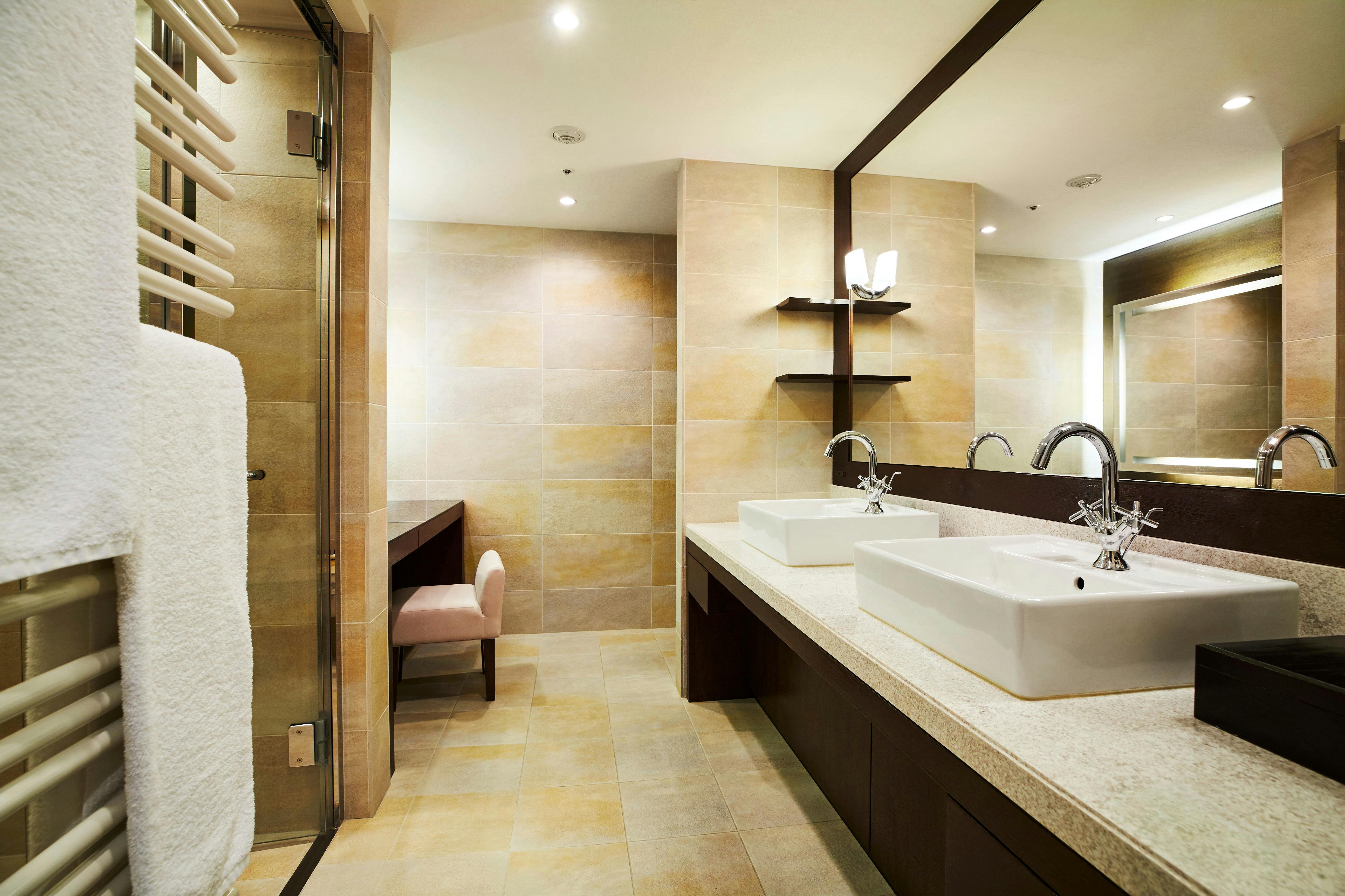 デラックスツインルーム バスルーム