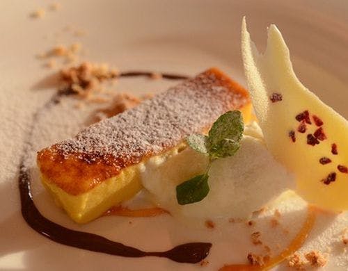 かぼちゃのクレームブリュレ