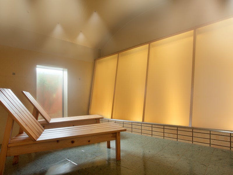 ミストサウナ／源泉をミストにしました。