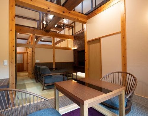 【客室一例】露天風呂＆足湯