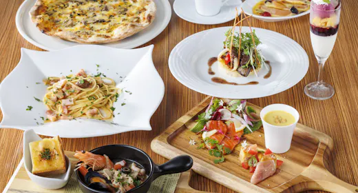【秋限定】秋の味覚フェア イタリアン「フォンターナ」(2食付)