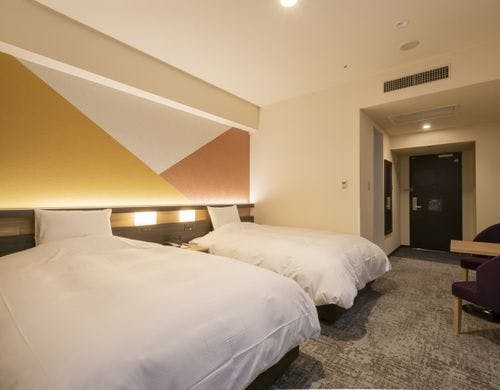 客室からのシティービュー例<BR>夜景がきれい