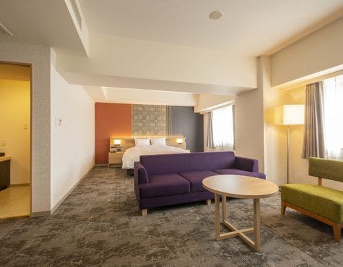 スイートルーム<BR>夜景<BR>キングベッド