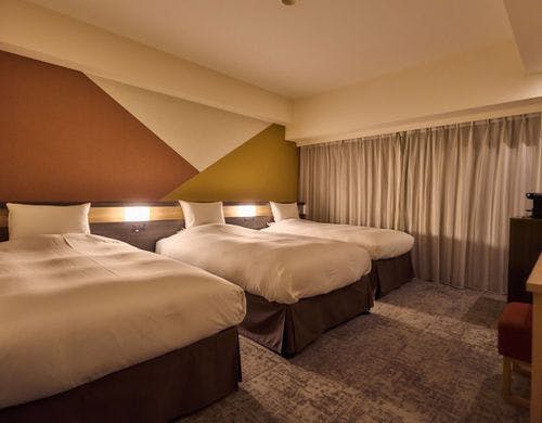 客室からのシティービュー例<BR>夜景がきれい