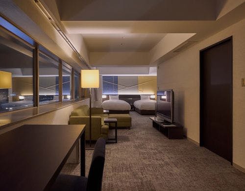 ラグジュアリースイートツイン（客室一例）