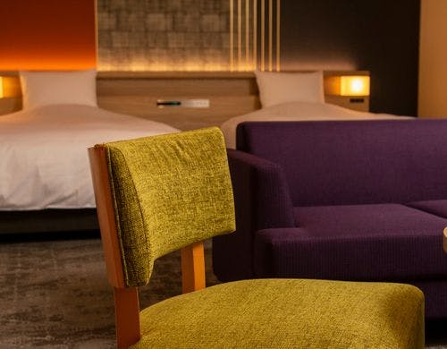 スイートルームで過ごす特別な休日