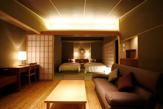 AY Type Room (Japanese-Western style room with Japanese twin beds)