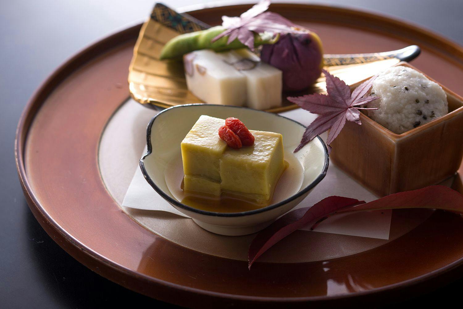 四季折々で楽しめる趣向を凝らした前菜