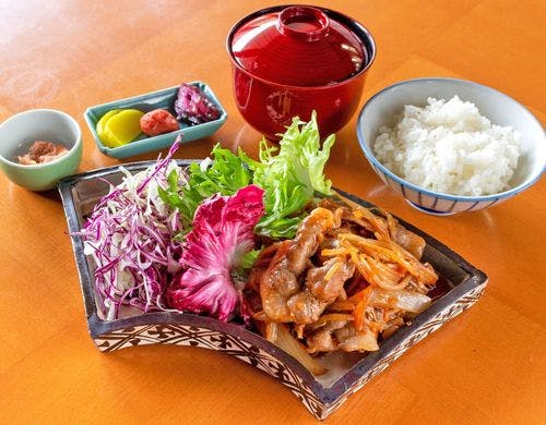 生姜焼き定食