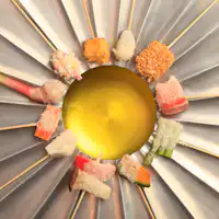 藤井荘名物:オイルフォンデュ=ぽんぽん鍋