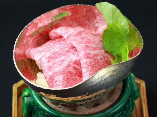 すき焼き：信州プレミアム牛