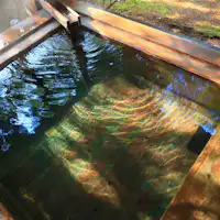 うららの湯 檜の露天風呂