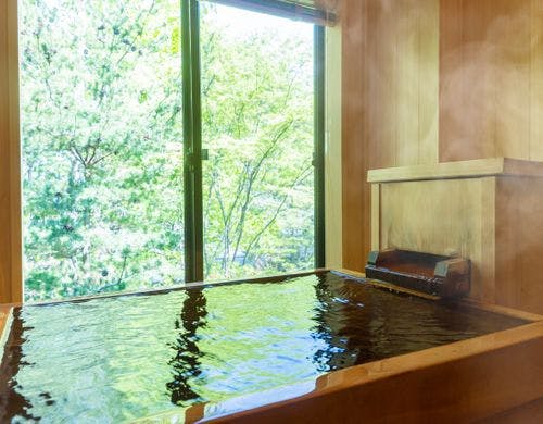 本館檜風呂~源泉かけ流し~