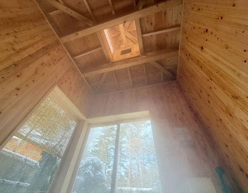 源泉かけ流し内風呂~囲炉裏リニューアル~