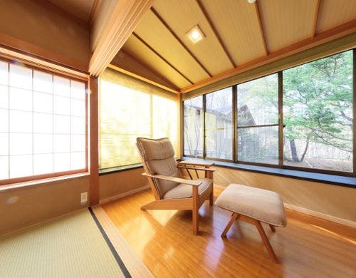 「離れ家特別室」暖炉の間