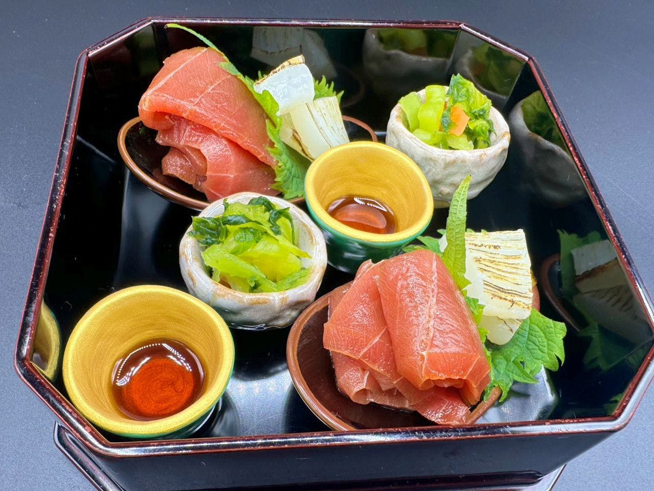 のっけ-漬け、煽り烏賊、おみ漬け